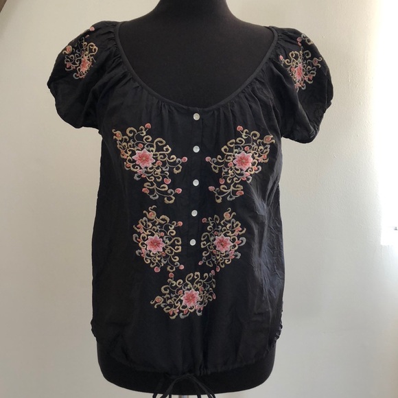Joie Black Blouse - Picture 1 of 7